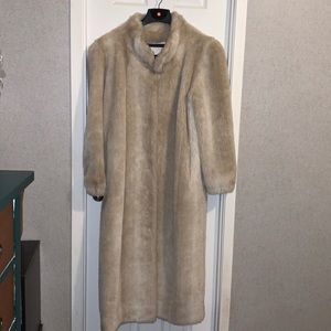 Vintage Monterey Fashions Faux Fur Coat